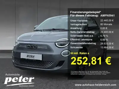 Gebraucht Fiat 500e La Prima 86 kW (118 PS) 2023 Colore esterno (mineral grau) Kleinwagen