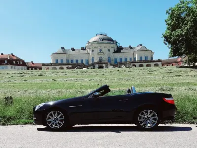 Gebraucht Mercedes SLK200 2011 Schwarz Cabrio