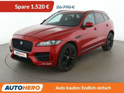 Gebraucht Jaguar F-Pace R-Sport 300 PS (220 kW) 2018 Rot SUV