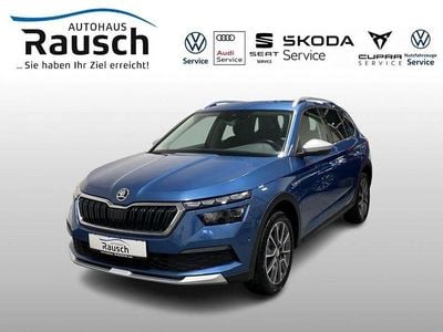 Gebraucht Skoda Kamiq ScoutLine 150 PS (110 kW) 2021 Blau SUV