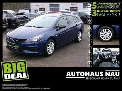 Nautic blau Gebraucht 2021 Opel Astra Edition Kombi | 15.990 € (Fairer Preis)