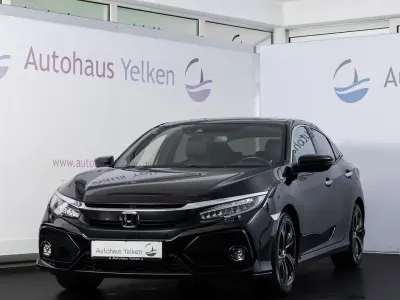 Brugt Honda Civic Prestige 182 HK (133 kW) 2017 Sort Sedan