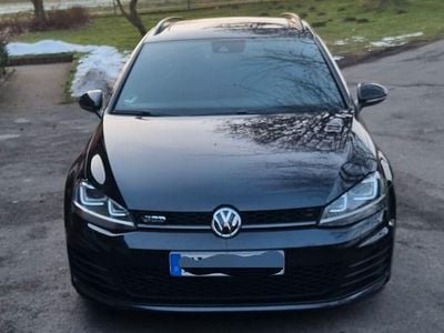 Schwarz Gebraucht 2015 VW Golf VII GTD Kombi | 10.800 € (Guter Preis)