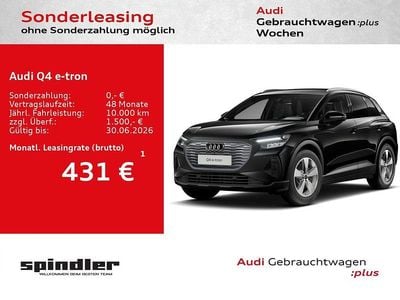 Gebraucht Audi Q4 e-tron Ambiente 210 kW (286 PS) 2025 Mythosschwarz metallic SUV