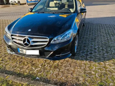 Brugt Mercedes E200 136 HK (100 kW) 2016 Sort Stationcar
