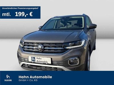 Gebraucht VW T-Cross Style 150 PS (110 kW) 2021 Limestone grey metallic SUV