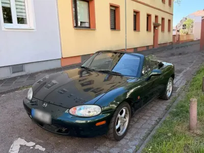Gebraucht Mazda MX5 140 PS (102 kW) 1999 Grün Cabrio