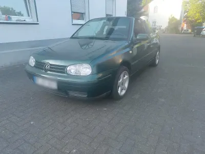 Gebraucht VW Golf Cabriolet 101 PS (74 kW) 1998 Grün Cabrio