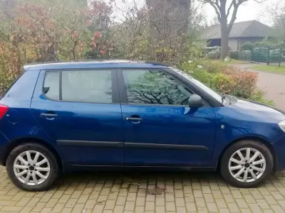 Usata Skoda Fabia 69 CV (50 kW) 2009 Blu Berlina