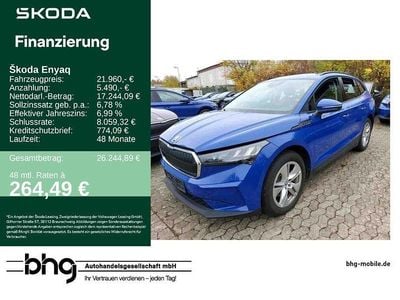 Gebraucht Skoda Enyaq iV Loft 108 kW (148 PS) 2023 Blau SUV