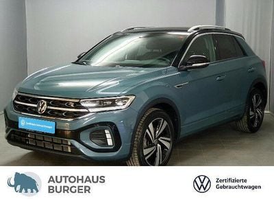 Second-hand VW T-Roc R-line 150 CP (110 kW) 2024 Albastru SUV