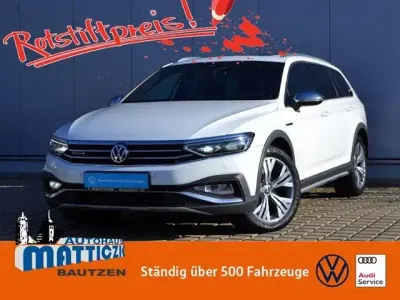 Gebraucht VW Passat Alltrack Pro 190 PS (139 kW) 2020 Weiß (pure white) Kombi