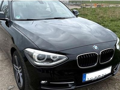Gebraucht BMW 118 Sport Line 170 PS (125 kW) 2013 Schwarz Kleinwagen