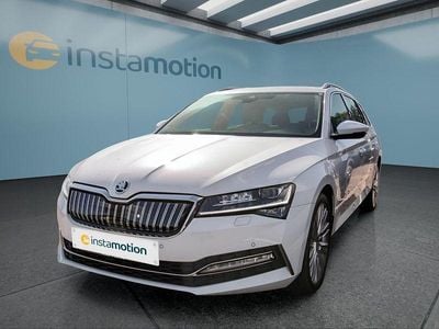 Gebraucht Skoda Superb 218 PS (160 kW) 2021 Weiß Kombi