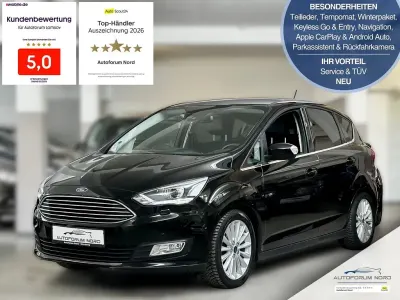 Gebraucht Ford C-MAX Titanium 125 PS (91 kW) 2019 Schwarz Van / Kleinbus