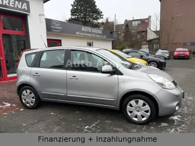 Gebraucht Nissan Note Acenta 88 PS (64 kW) 2010 Silber Kleinwagen
