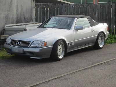 Usata Mercedes SL500 320 CV (235 kW) 1994 Argento Cabrio