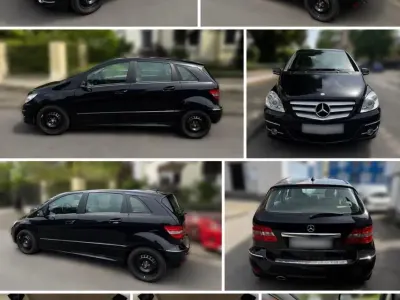 Gebraucht Mercedes B200 135 PS (99 kW) 2010 Schwarz Van / Kleinbus