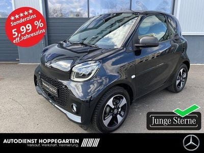 Gebraucht Smart ForTwo Coupé Exclusive 60 kW (82 PS) 2024 Schwarz Kleinwagen