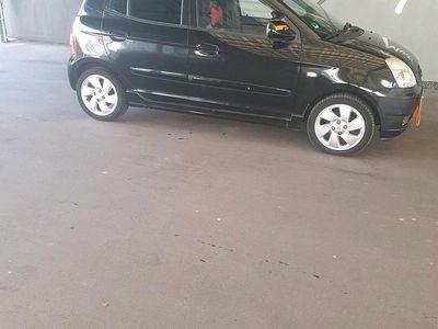 Gebraucht Kia Picanto 2007 Schwarz Kleinwagen