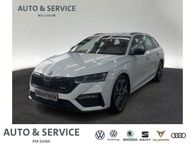 Gebraucht Skoda Octavia RS 200 PS (147 kW) 2023 Moonweiß perleffekt Kombi