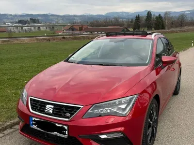 Second-hand Seat Leon ST FR 190 CP (139 kW) 2019 Roșu Break