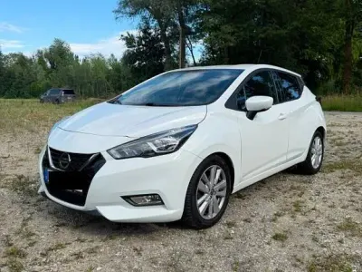 Gebraucht Nissan Micra Tekna 101 PS (74 kW) 2020 Weiß Kleinwagen