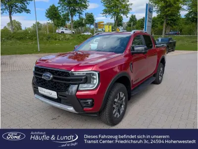 Nowe Ford Ranger Wildtrack 281 KM (206 kW) 2026 Czerwony Pickup