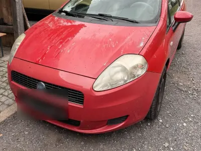 Gebraucht Fiat Grande Punto 75 PS (55 kW) 2006 Rot Kleinwagen