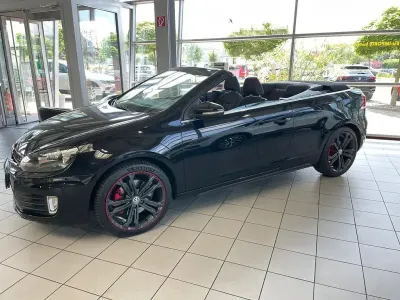 Gebraucht VW Golf Cabriolet GTI 211 PS (155 kW) 2015 Schwarz Cabrio