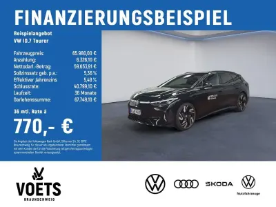 Neu VW ID.7 GTX 250 kW (340 PS) 2026 Schwarz Kombi
