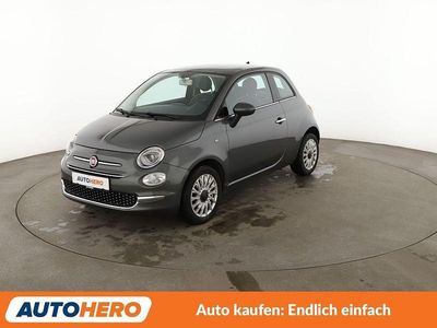 Gebraucht Fiat 500 Lounge 69 PS (50 kW) 2017 Grau Limousine