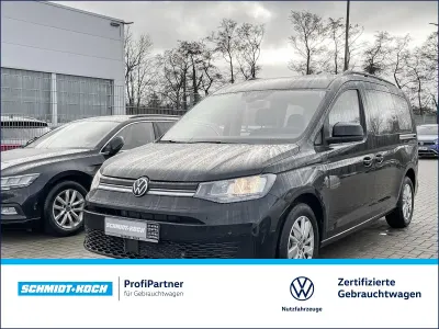 Gebraucht VW Caddy Maxi Life 122 PS (89 kW) 2024 Deep black perleffekt (schwarz) Van / Kleinbus