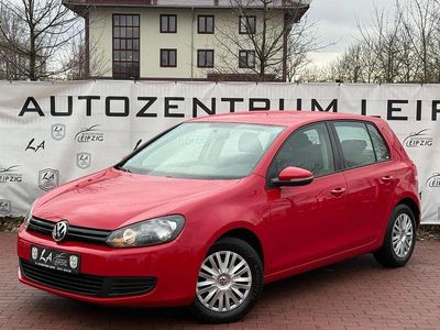 Gebraucht VW Golf VI Trendline 102 PS (75 kW) 2009 Rot Kleinwagen