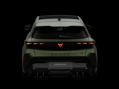 Nuova Cupra Raval VZ 166 kW (226 CV) 2026 Verde Berlina