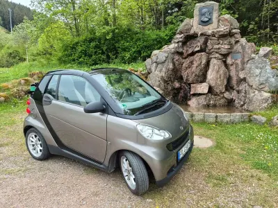 Używany Smart ForTwo Cabrio Passion 71 KM (52 kW) 2010 Czarny Kabriolet