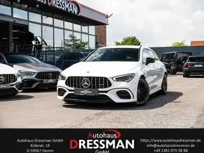 Gebraucht Mercedes CLA45 AMG AMG 388 PS (285 kW) 2020 Polarweiss  unilack Coupé