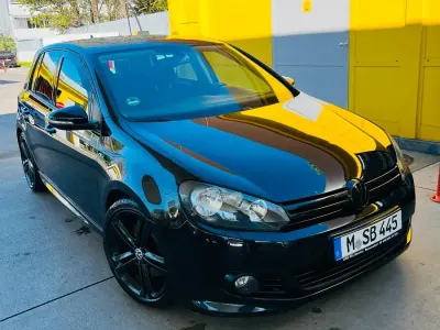 Gebraucht VW Golf VI R-line 160 PS (117 kW) 2010 Schwarz Kleinwagen