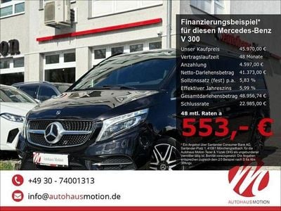 Usata Mercedes V300 Avantgarde Edition 239 CV (175 kW) 2019 Nero Monovolume