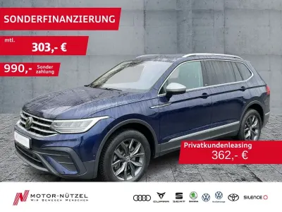 Gebraucht VW Tiguan Allspace Move 200 PS (147 kW) 2023 Blau SUV