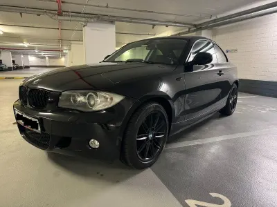 Brugt BMW 120 Coupé Advantage 177 HK (130 kW) 2009 Sort Coupe