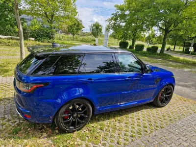 Gebraucht Land Rover Range Rover Sport SVR 575 PS (422 kW) 2020 Blau SUV