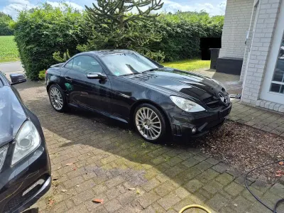 Gebraucht Mercedes SLK55 AMG AMG 360 PS (264 kW) 2006 Schwarz Cabrio