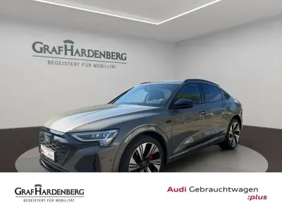 Gebraucht Audi Q8 e-tron S-Line 300 kW (408 PS) 2023 Grau SUV