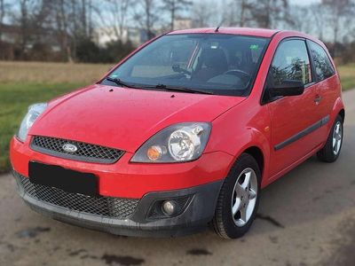 Gebraucht Ford Fiesta 80 PS (58 kW) 2006 Rot Kleinwagen
