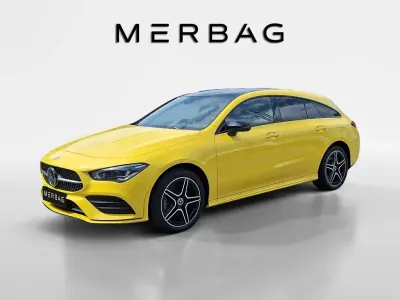 Gebraucht Mercedes CLA250e AMG 160 PS (117 kW) 2022 Gelb Coupé