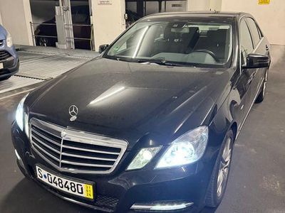 Second-hand Mercedes E200 Avantgarde 184 CP (135 kW) 2011 Negru Berlinǎ