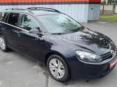 Gebraucht VW Golf VI Comfortline 105 PS (77 kW) 2010 Schwarz Kleinwagen