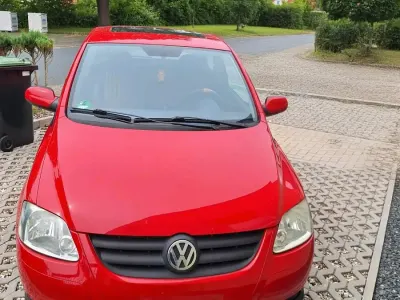 Gebraucht VW Fox 2005 Rot Kleinwagen
