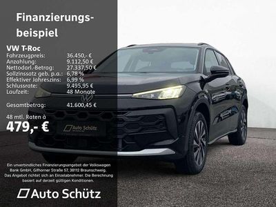 Neu VW T-Roc Life 116 PS (85 kW) 2025 Grenadillschwarz metallic sn34 SUV